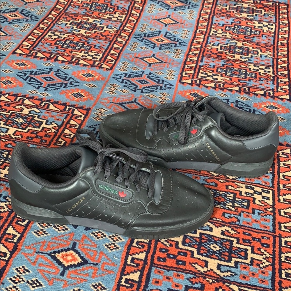 Adidas Yeezy Powerphase Calabasas -Core Black Sz 8